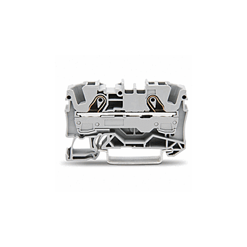 VERBINDINGSRIJGKLEM S 2-DRAADS 6 MM2 GRIJS-WAGO