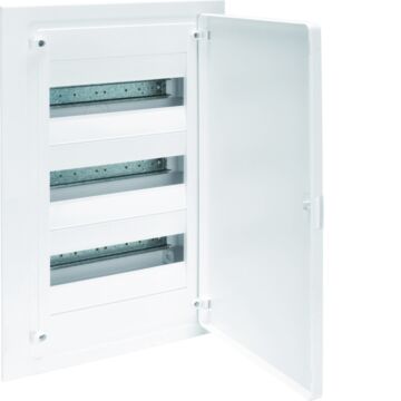 Verdeler Ip40 36 Mod. Inbouw Deur Wit-HAGER