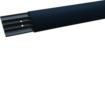 Vloerkanaal, deksel 18X75 mm, zwart (L=2)-HAGER