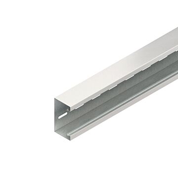 WANDGOOT B110XH61 STAAL RAL1013 (L=2M)-NIEDAX