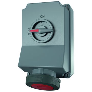 WCD 63A 4P 6H 400V IP67 HW/VN DUO Amelan-MENNEKES