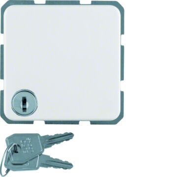 Wcd Ra Met Klapdeksel En Sleutel Sl Ip44 Inbpwit-HAGER