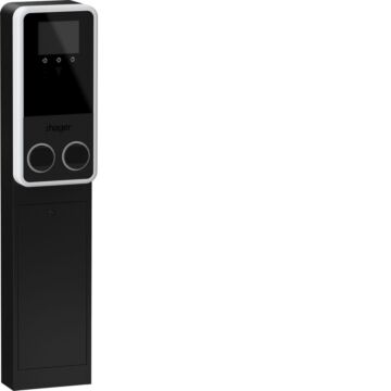 Witty Park 2 Laadstation T/M 22 Kw T2S, Staand-HAGER