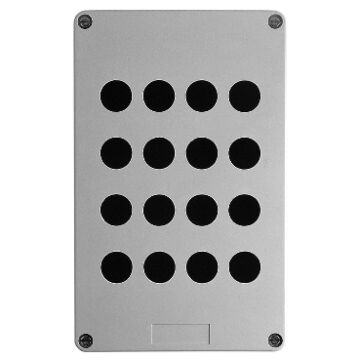 XAP-A LEGE DRUKKNOPKAST 16 GATEN IN 4 KOLOMMEN-SCHNEIDER