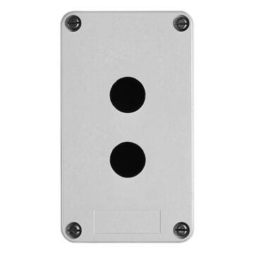 XAP-A LEGE DRUKKNOPKAST KUNSTSTOF 2 HORIZONTALE-SCHNEIDER