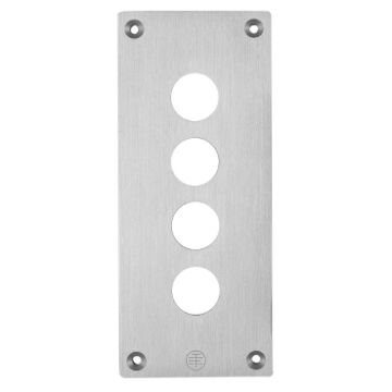 XAP-E AFDEKPLAAT  GATEN 4 HORIZONTALE GATEN AAL-SCHNEIDER