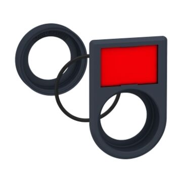 XB5 INB.KIT ETIKET 18X27MM DRUKKNOP / SIGNAALLAMP-SCHNEIDER