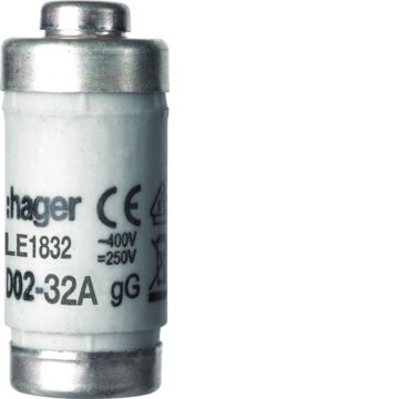 Zekering D02-32 A 400 V Gg-HAGER
