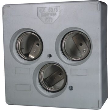 Zekeringhouder EZN vk 63A E33 3p-ETI