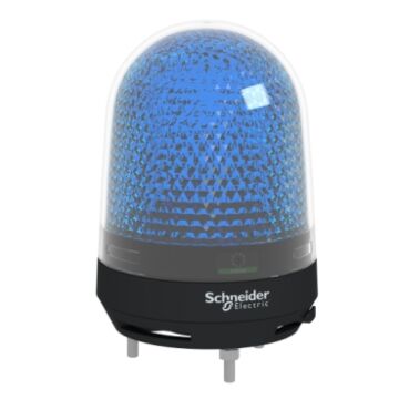 ZWAAILAMP - LED - ZOEMER - 100-230V AC - BLAUW-SCHNEIDER